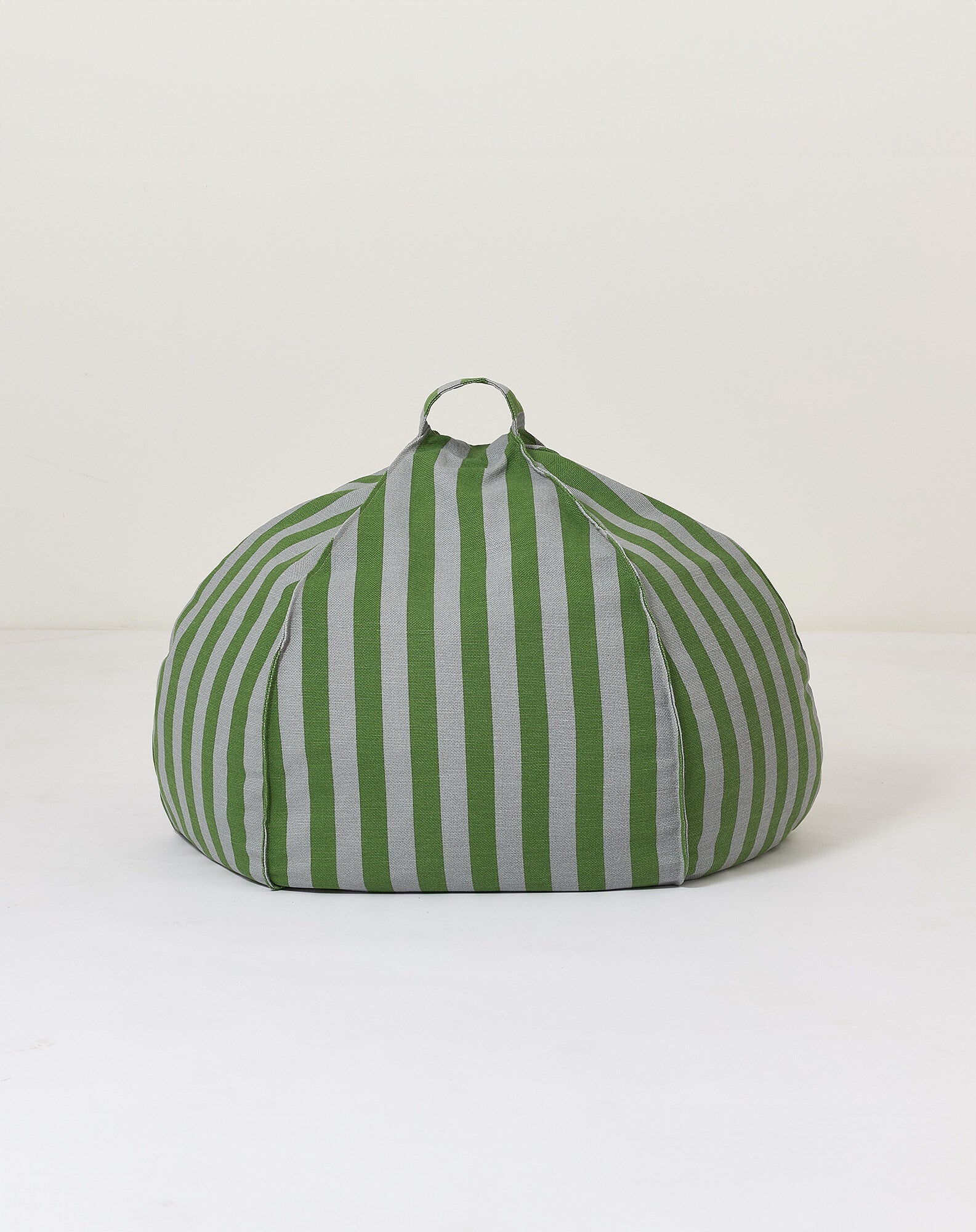 Pouf rond à rayures - taille enfant - Vibes