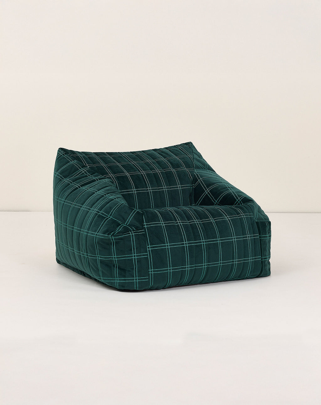 Sillón puf - talla kid -  Chelsea Eco-terciopelo