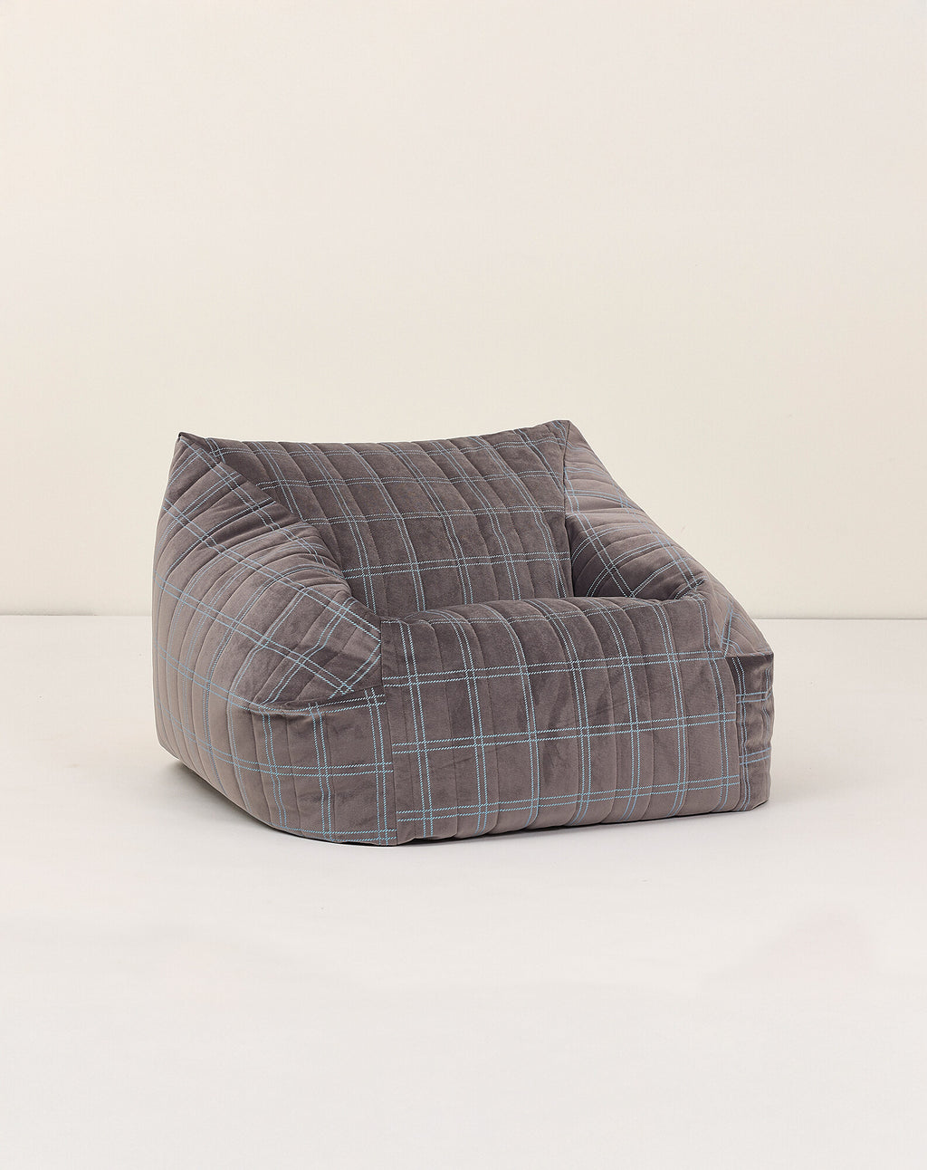 Armchair beanbag - kid size - Chelsea Eco-velvet
