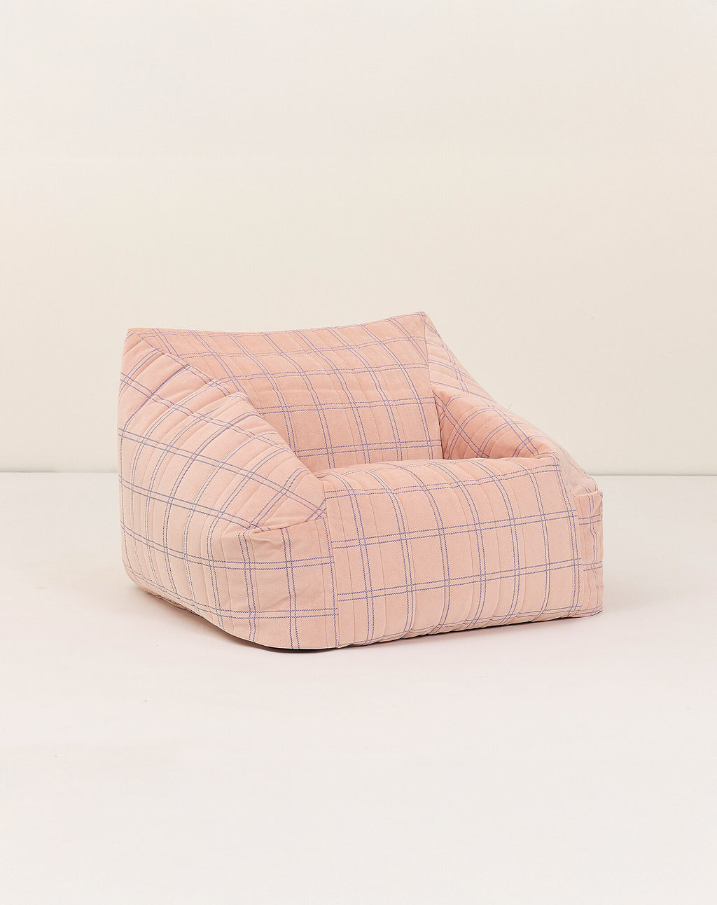 Armchair beanbag - kid size - Chelsea Eco-velvet