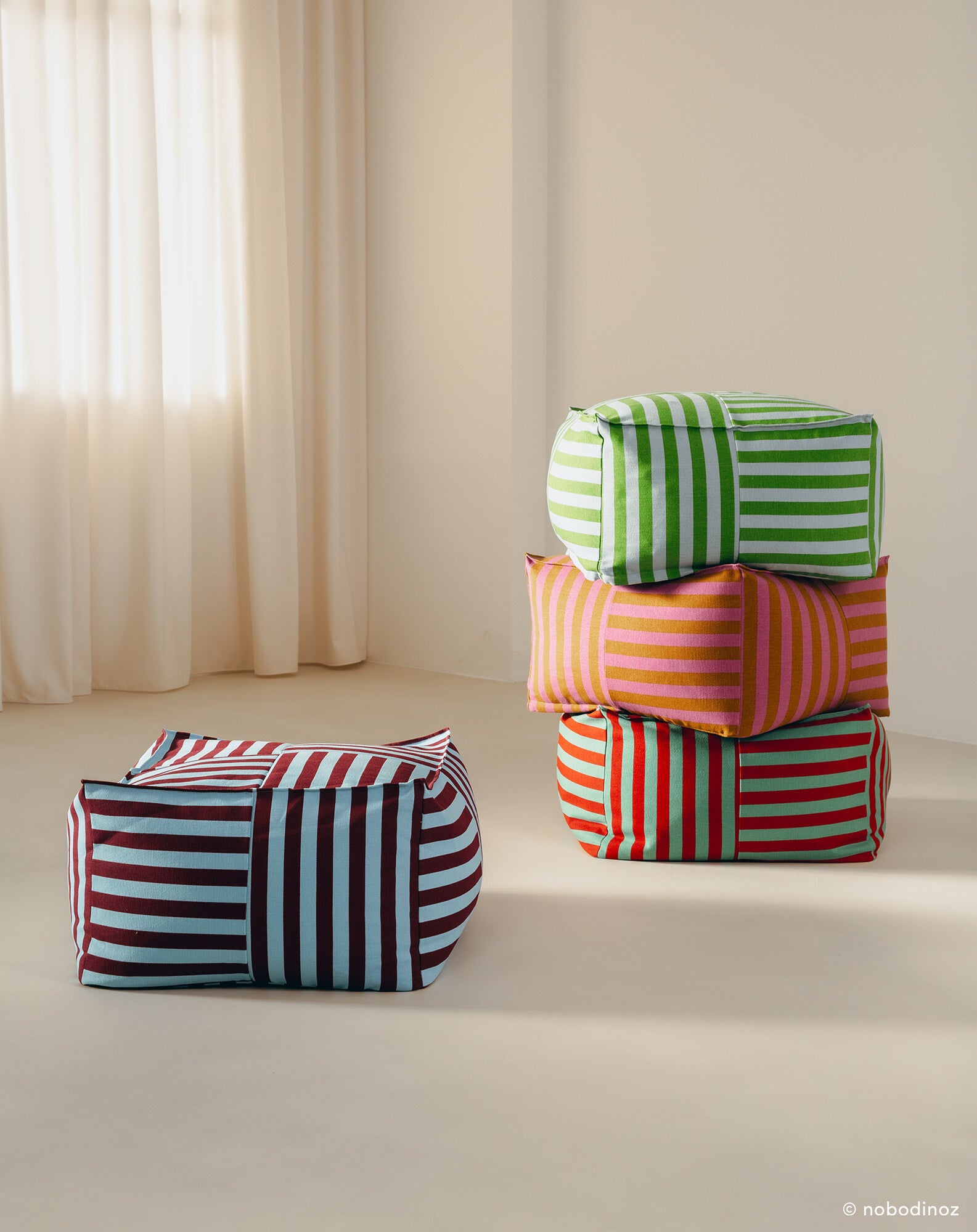 Pouf ottoman - taille adulte - Otto