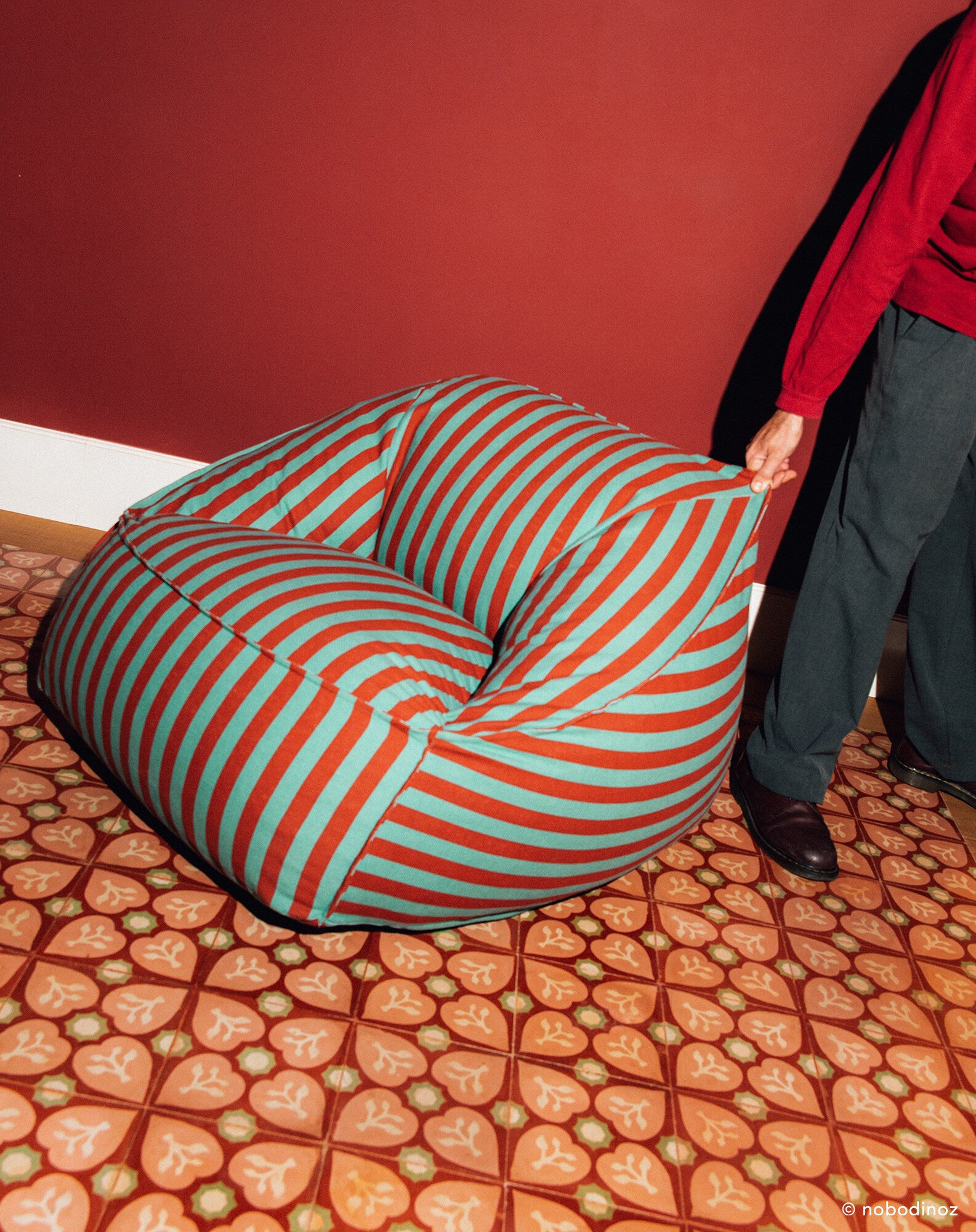 Fauteuil-pouf - taille adulte - Ziggy