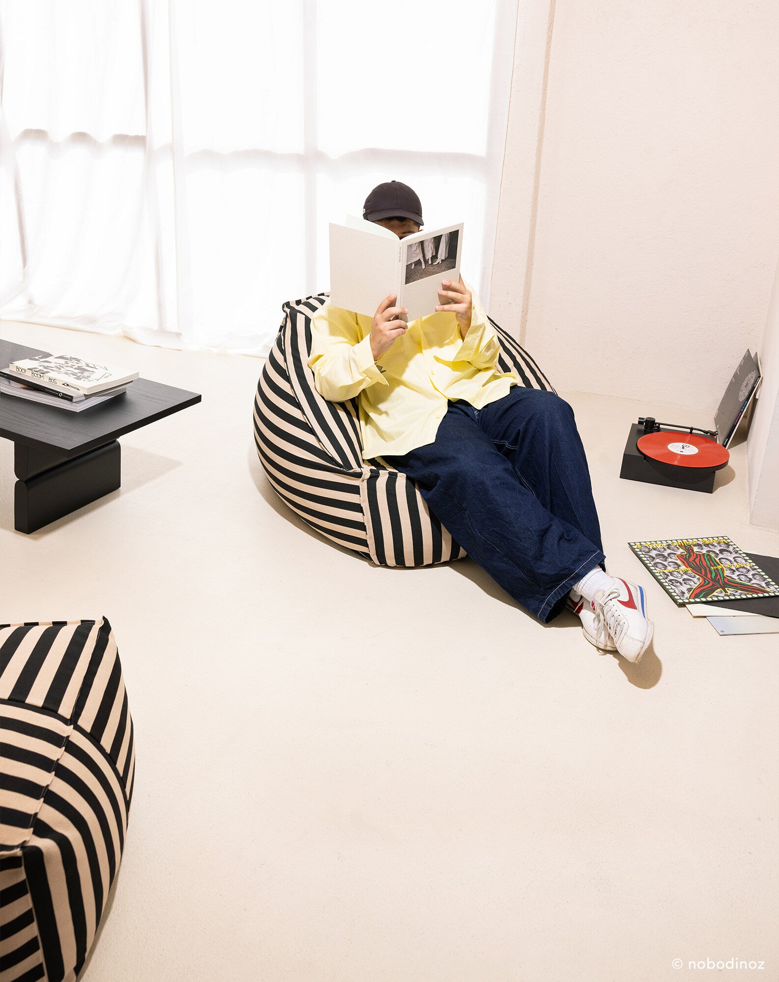Fauteuil-pouf - taille adulte - Ziggy