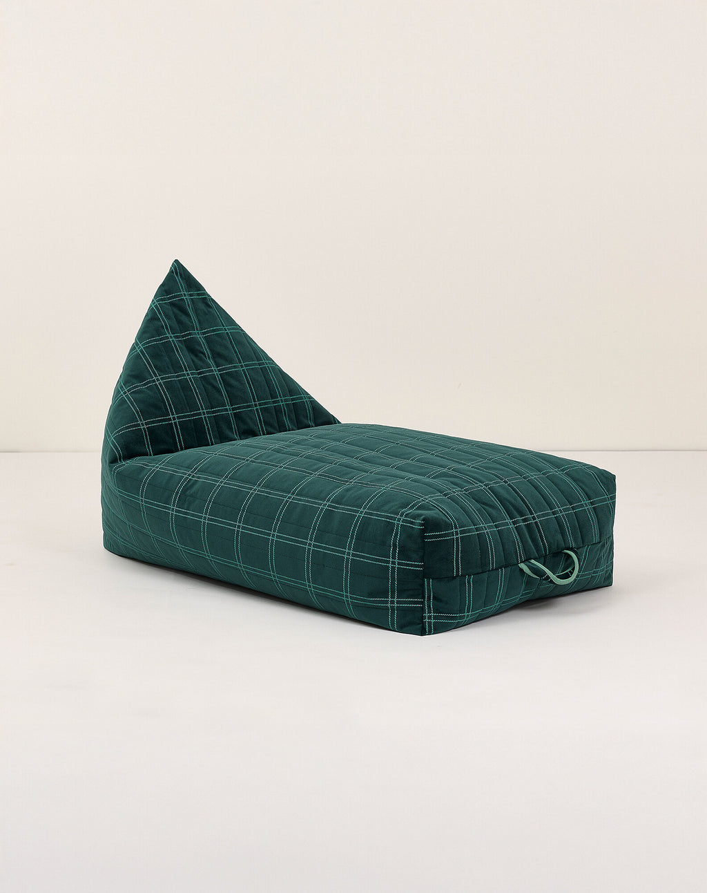 Long beanbag - kid size - Oasis Eco-velvet