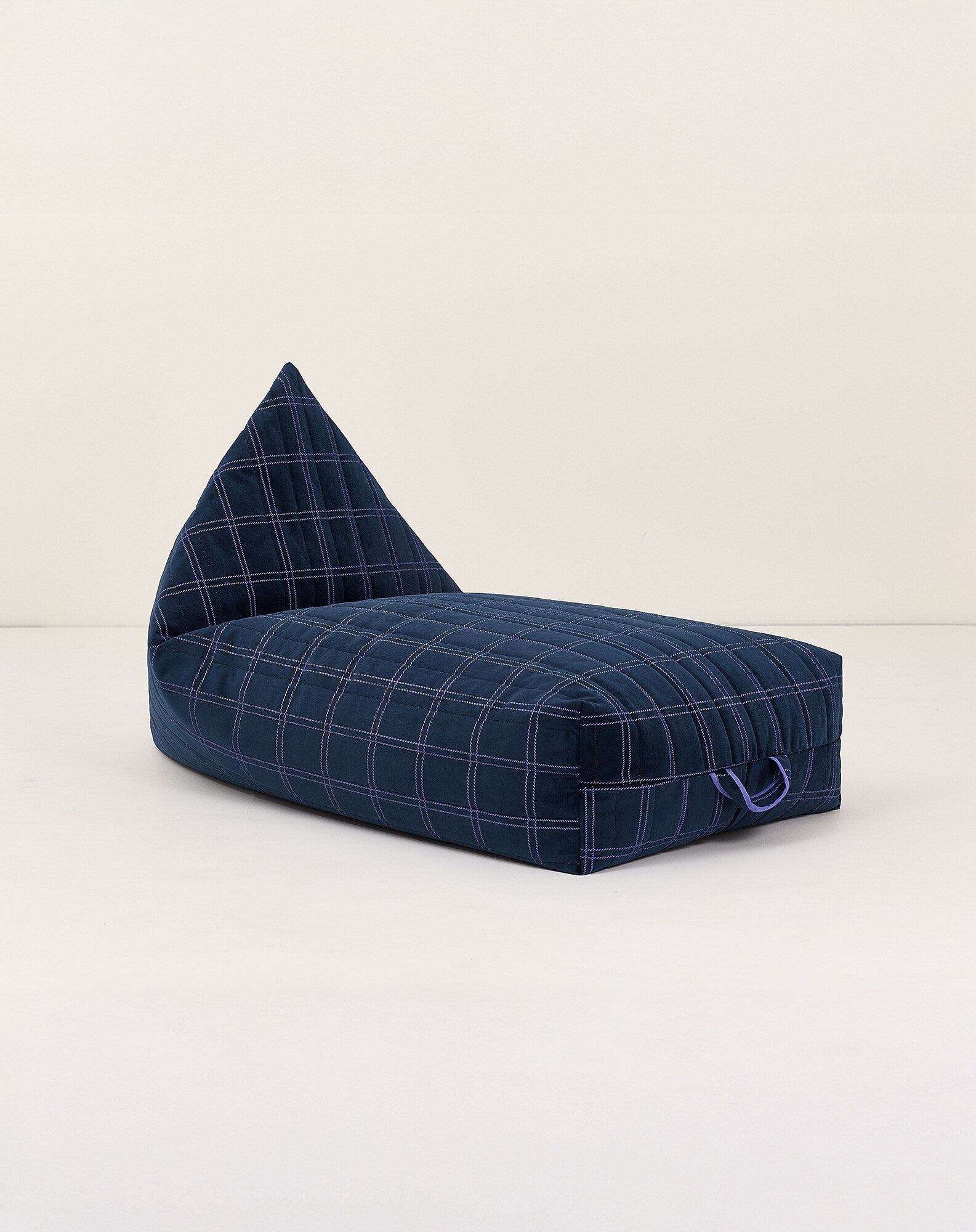 Long beanbag - kid size - Oasis Eco-velvet