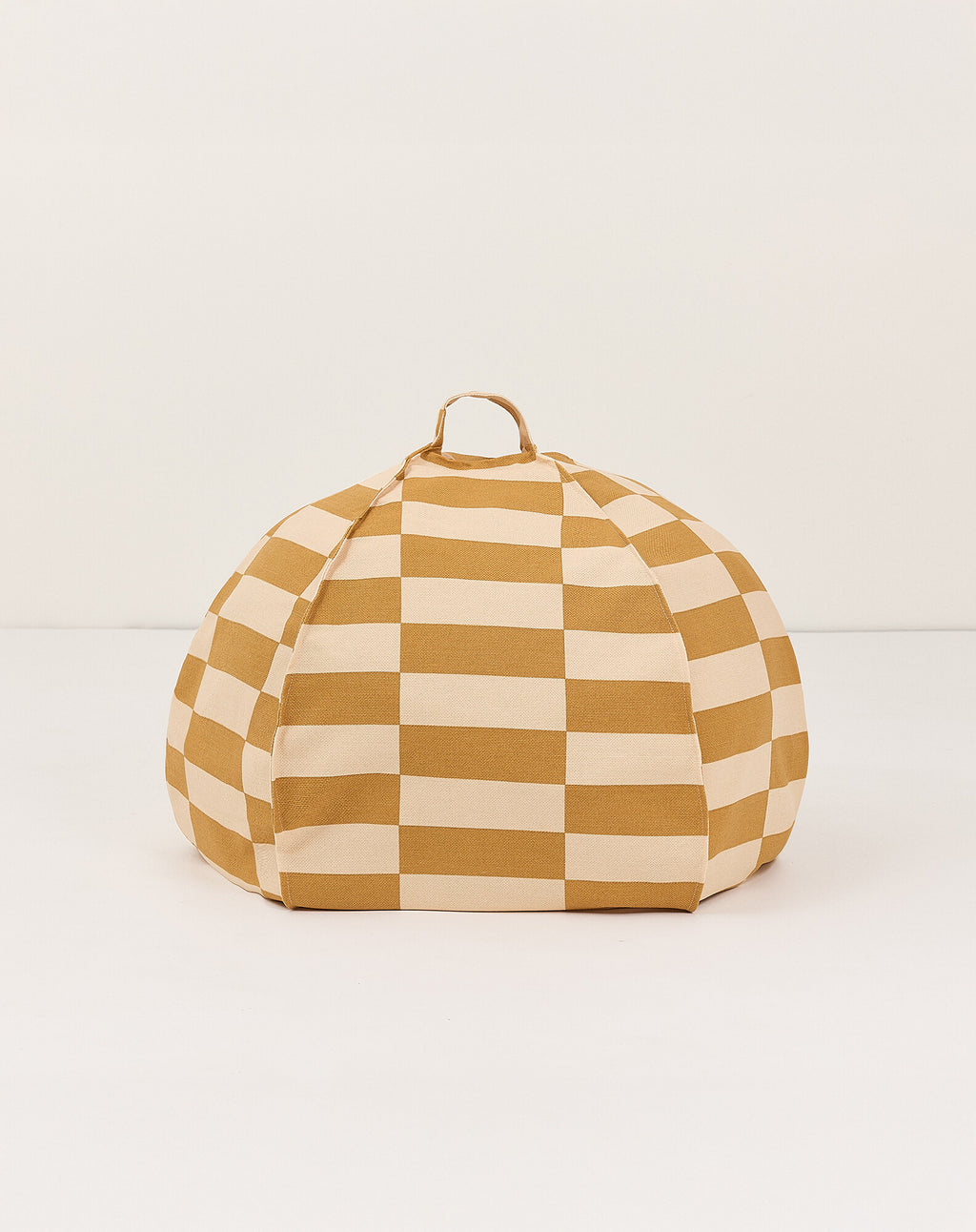 Pouf rond à rayures - taille enfant - Vibes