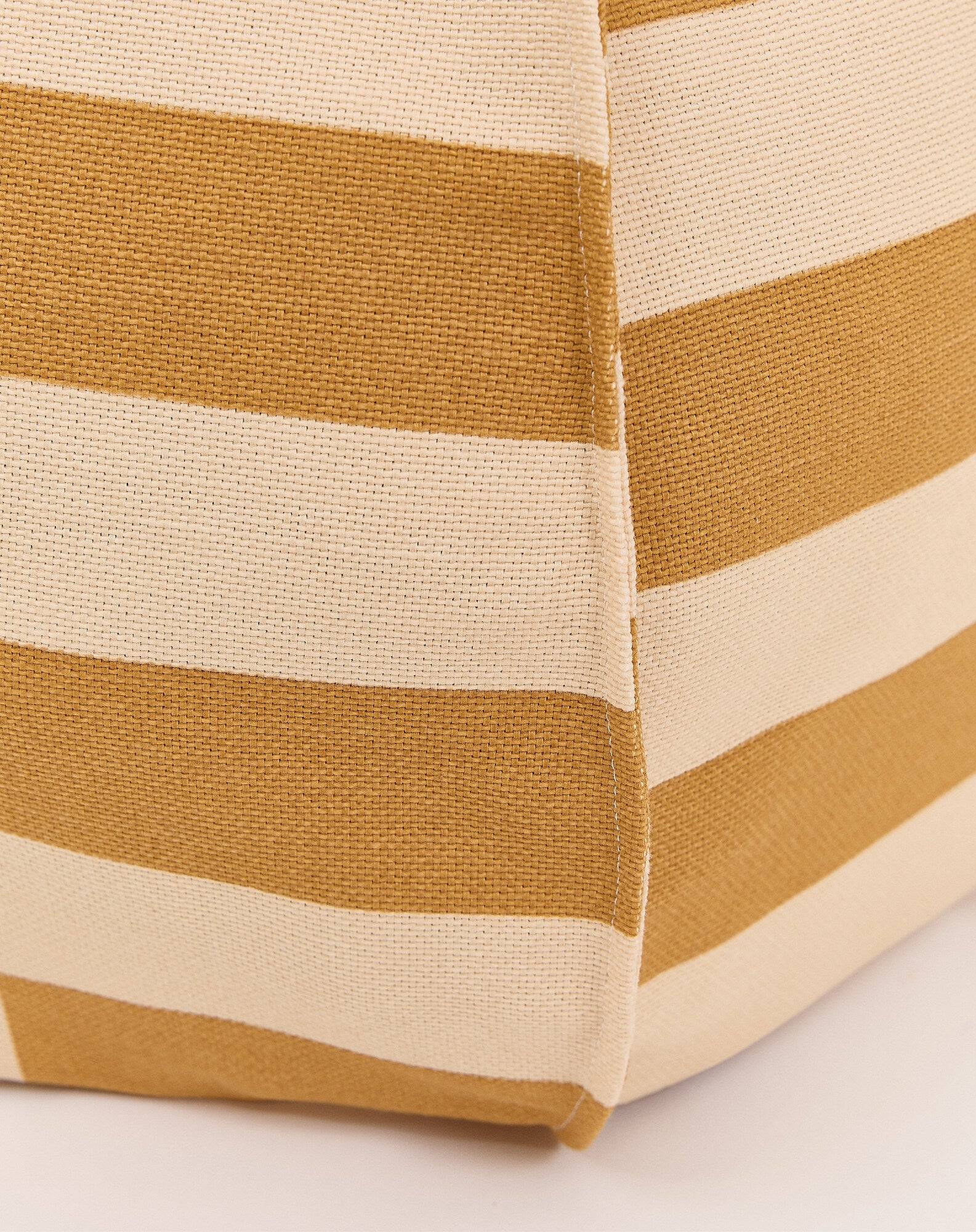 Pouf rond à rayures - taille enfant - Vibes