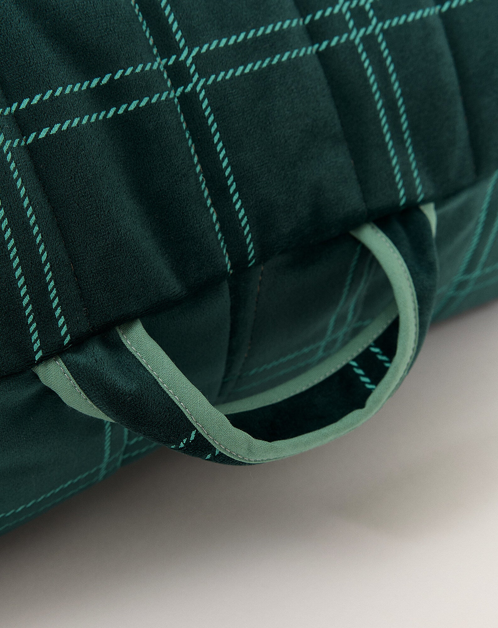 Long beanbag - kid size - Oasis Eco-velvet