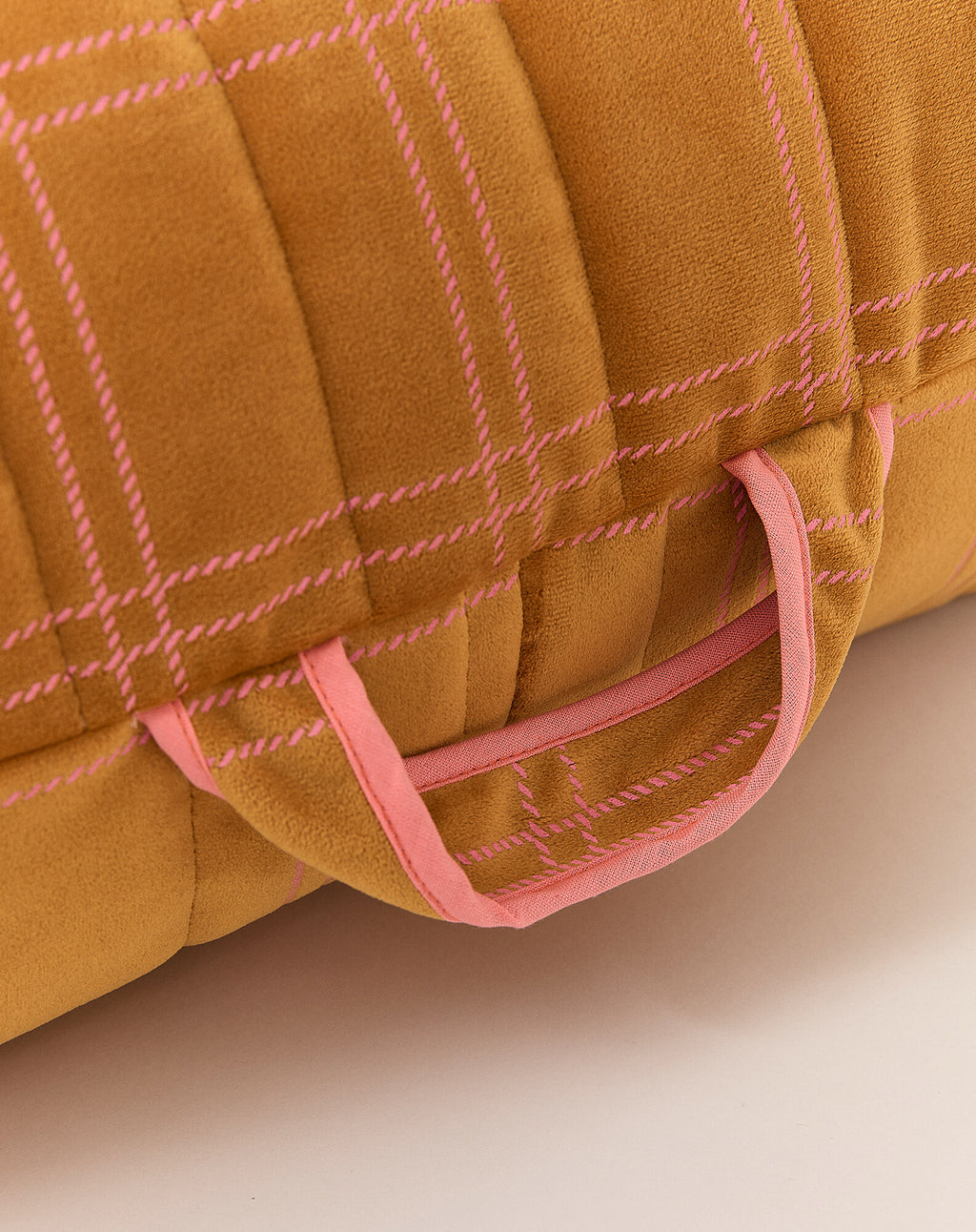 Pouf long - taille enfant - Oasis Eco-velours
