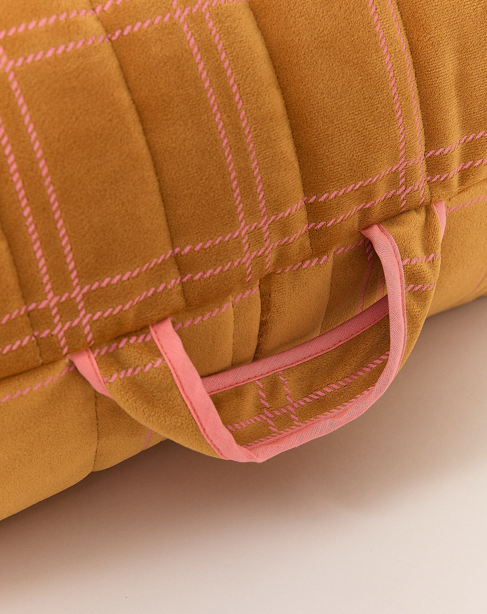 Pouf long - taille enfant - Oasis Eco-velours