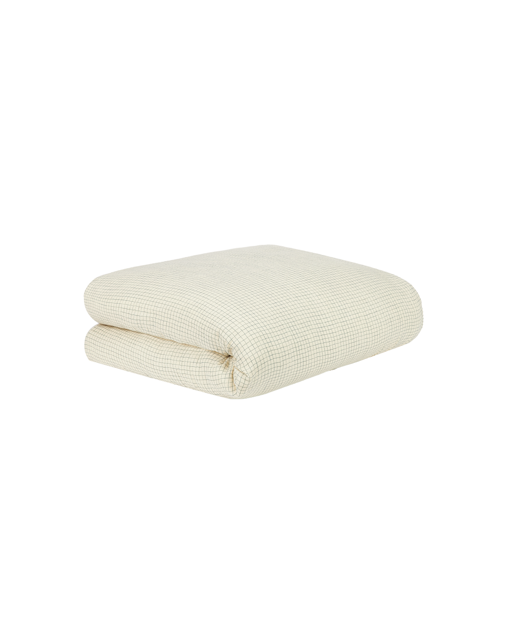 Single duvet cover in washed double muslin Wabi-Sabi