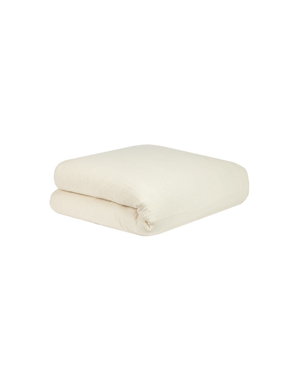 Single duvet cover in washed double muslin Wabi-Sabi