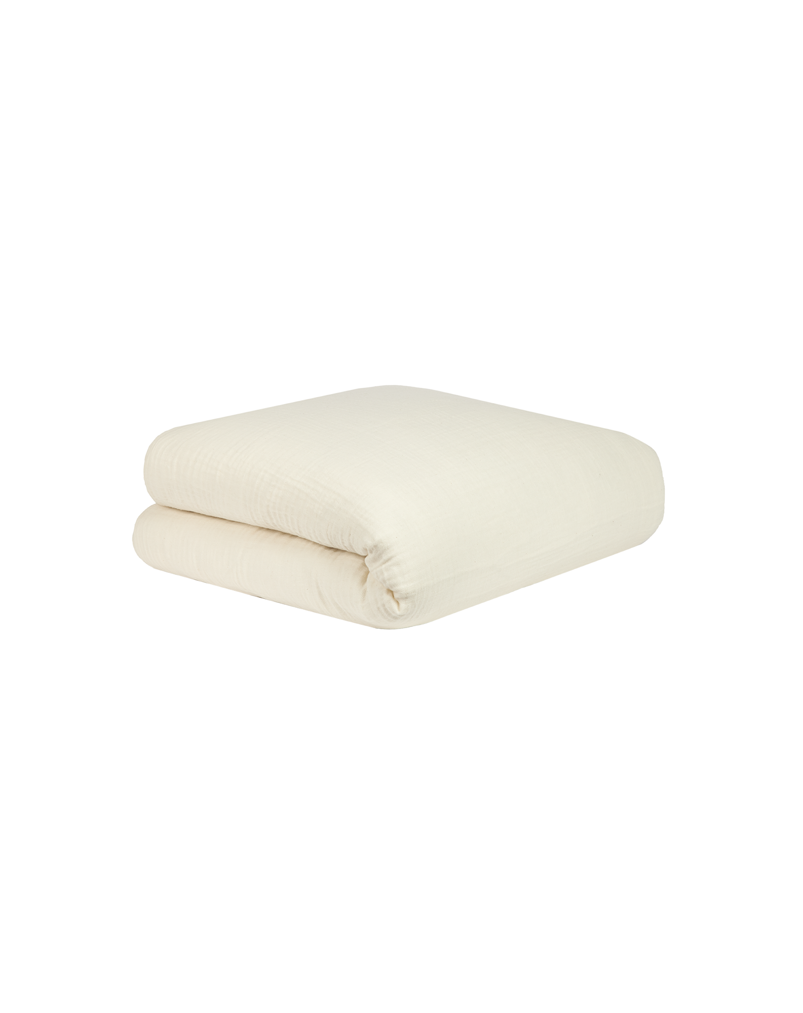 Housse de couette lit individuel en double gaze de coton lavée Wabi-Sabi