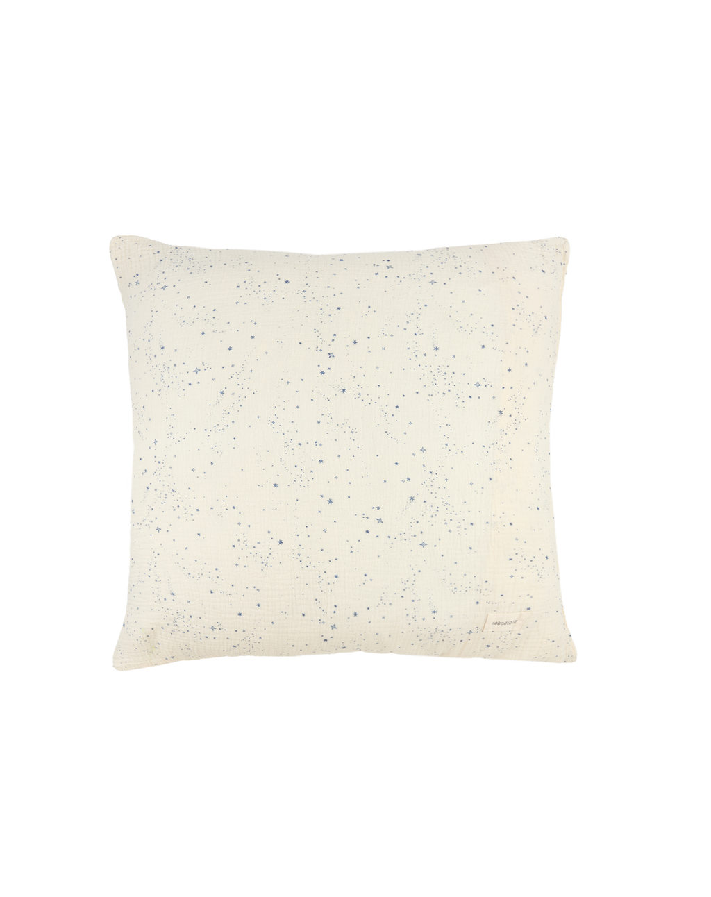 Funda de almohada de doble gasa de algodón lavado 60 x 60 cm Wabi-Sabi