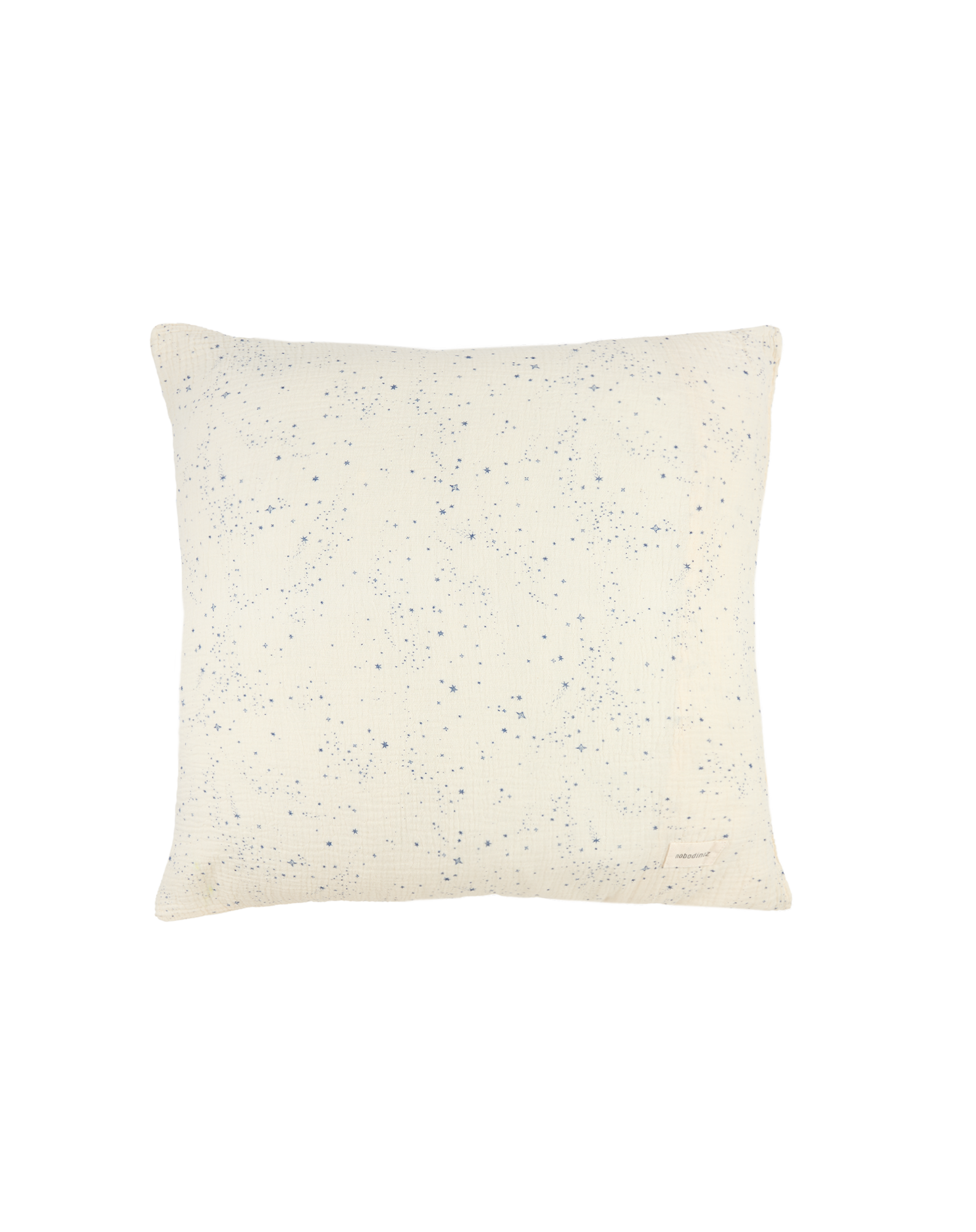 Taie d'oreiller en double gaze de coton lavé 60x60 cm Wabi-Sabi