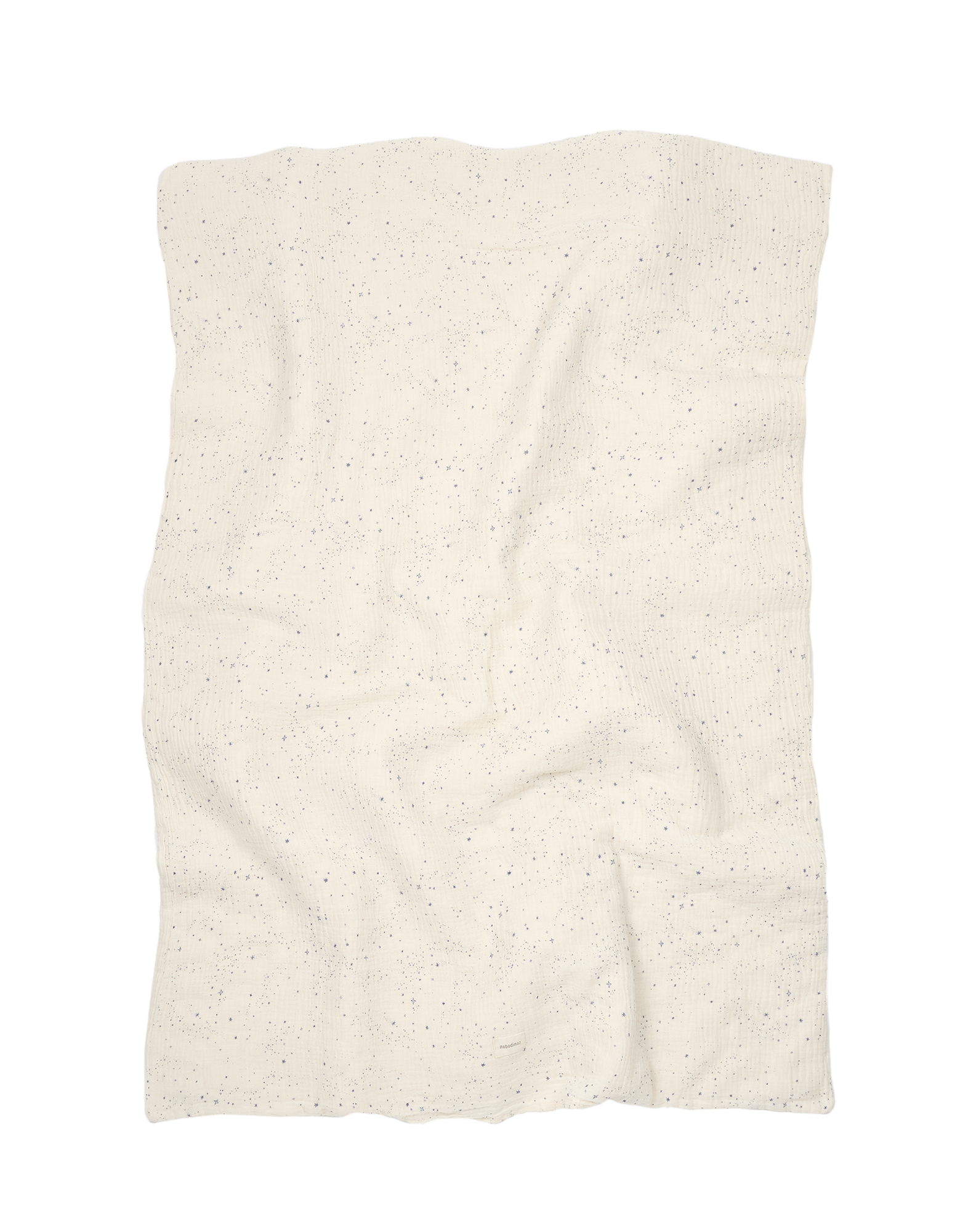 Housse de couette lit individuel en double gaze de coton lavée Wabi-Sabi