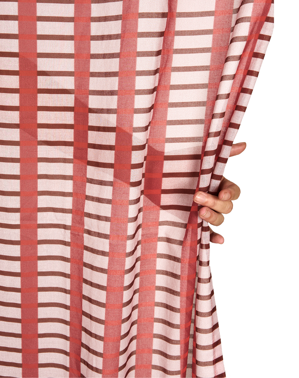 Sheer coton voile curtain Wendy