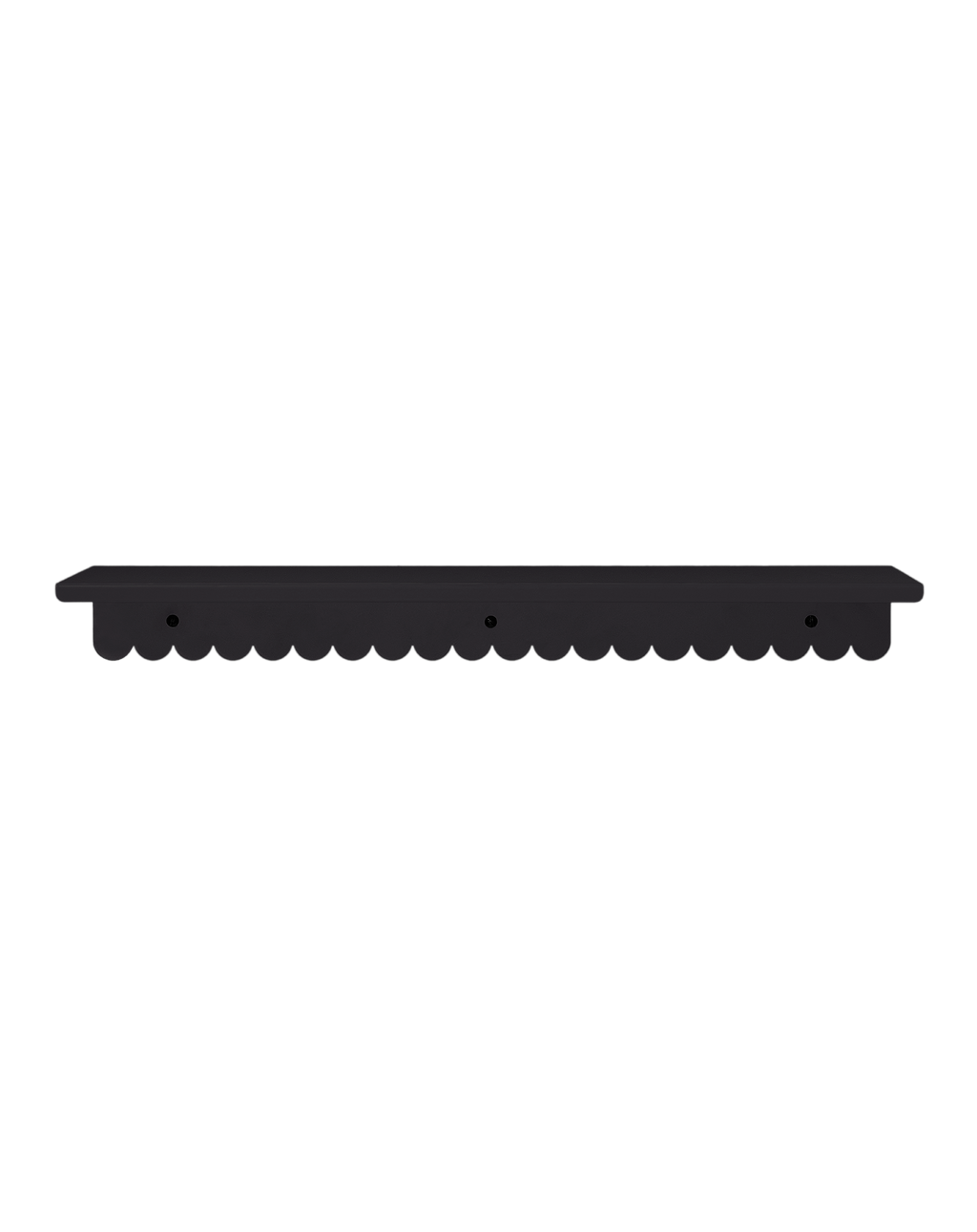 Lacquered steel wall large shelf