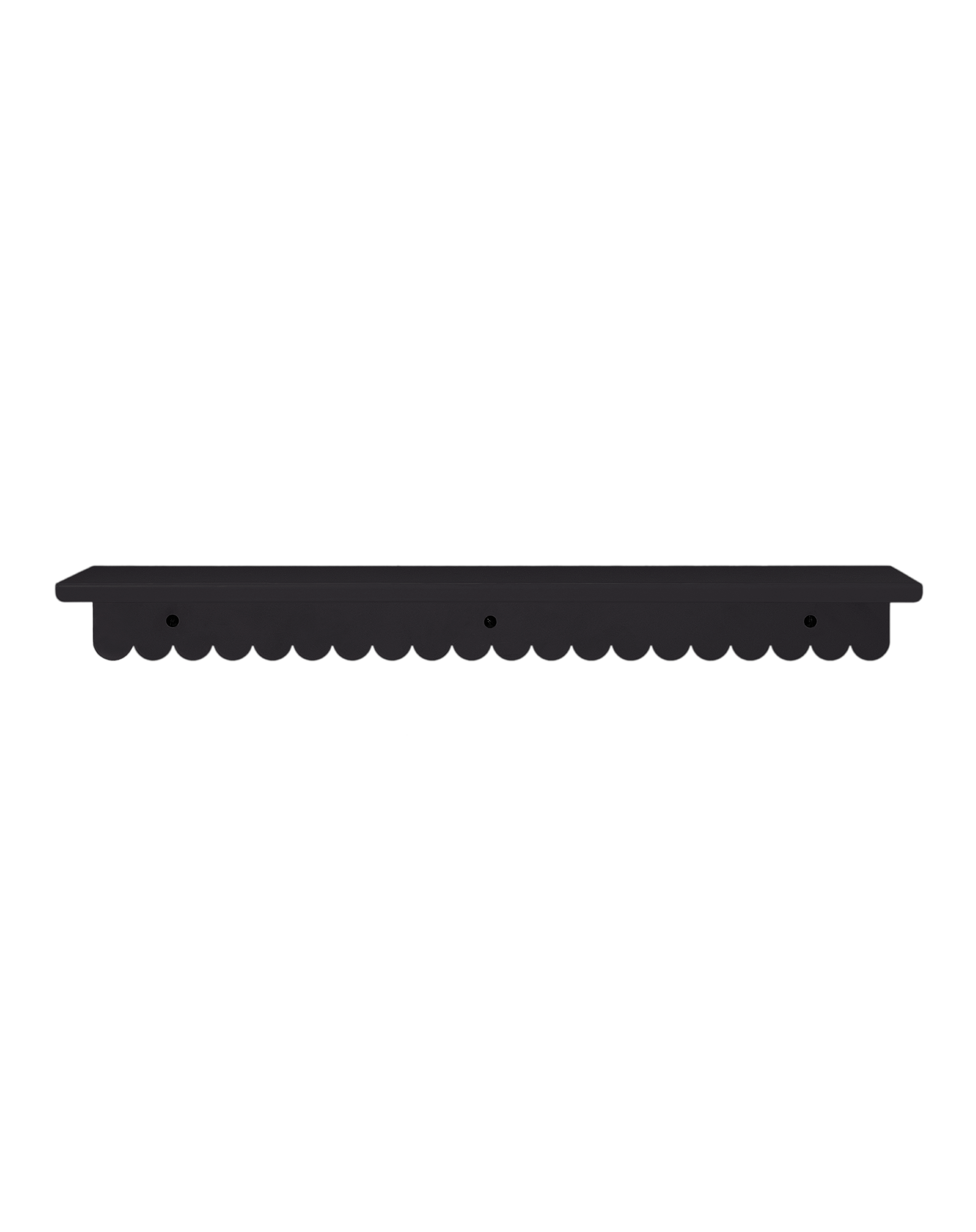 Lacquered steel wall large shelf