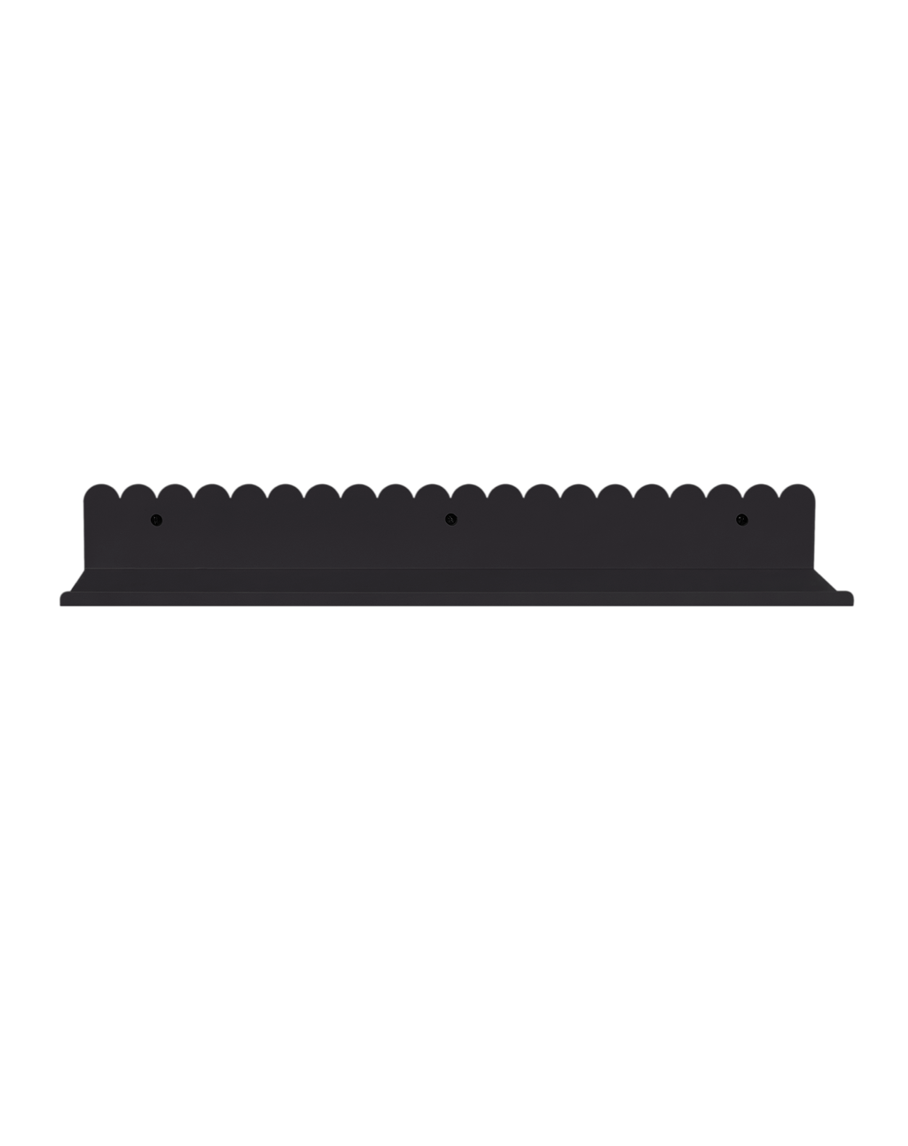 Lacquered steel wall large shelf