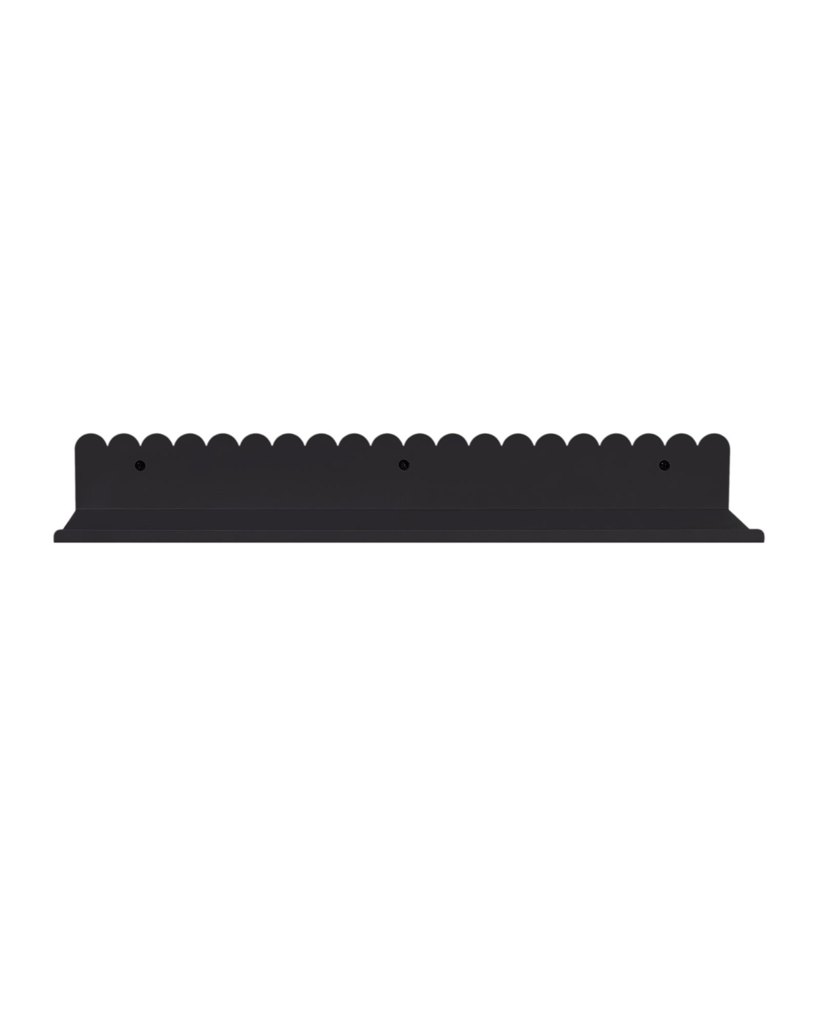 Lacquered steel wall large shelf