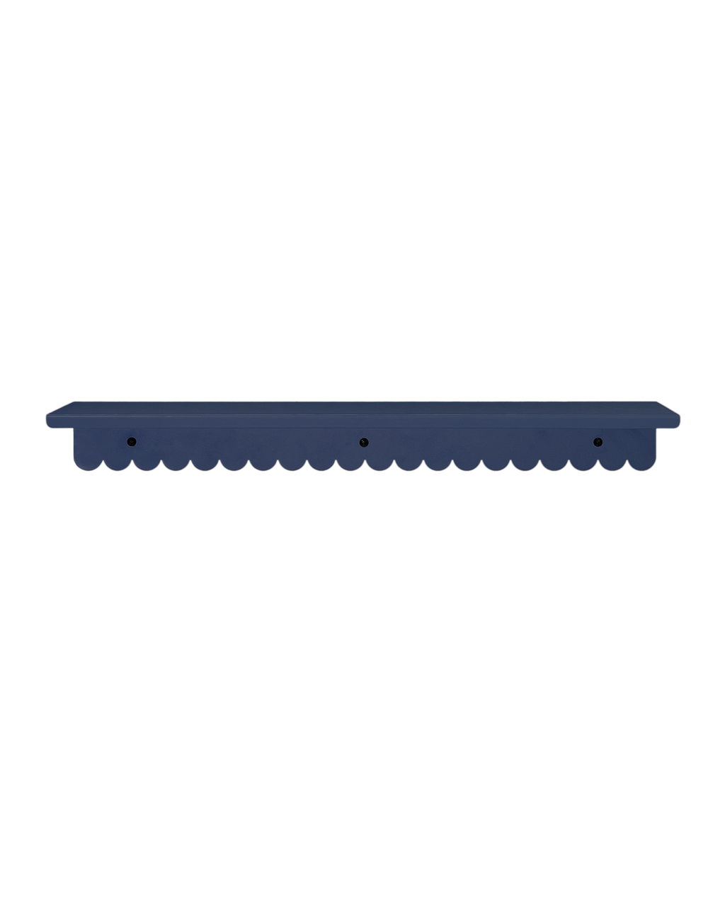 Grande étagère murale en acier laqué