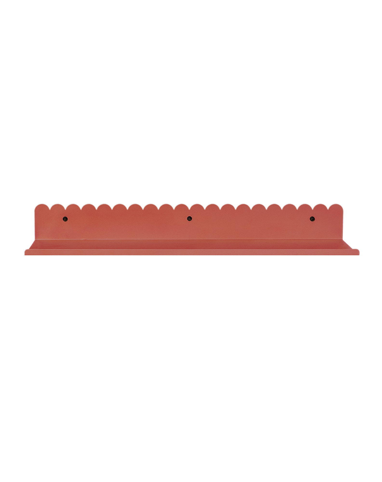 Lacquered steel wall large shelf