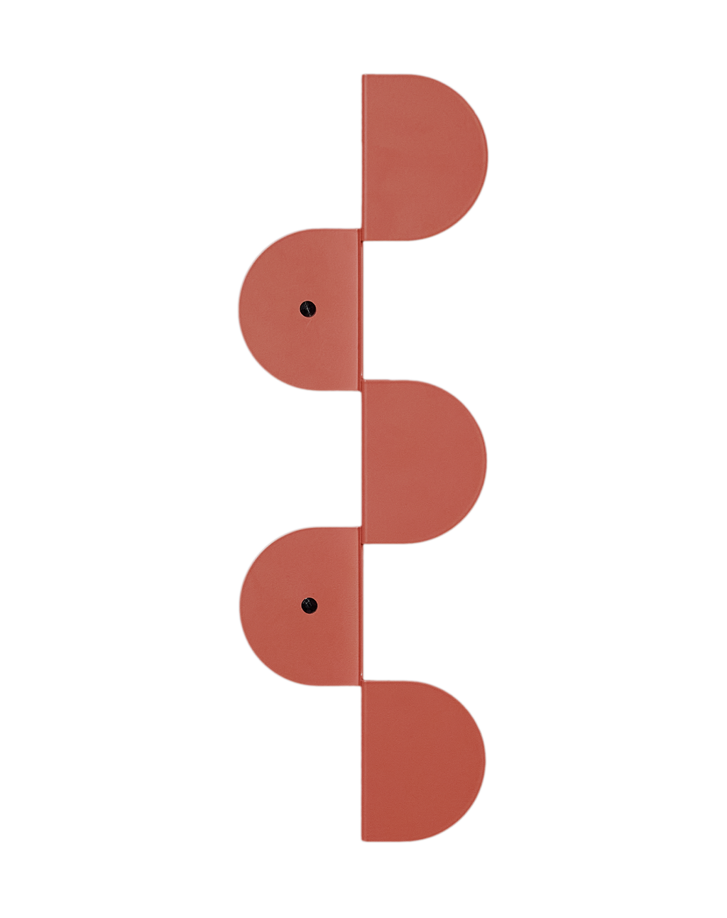 Perchero de pared de acero lacado