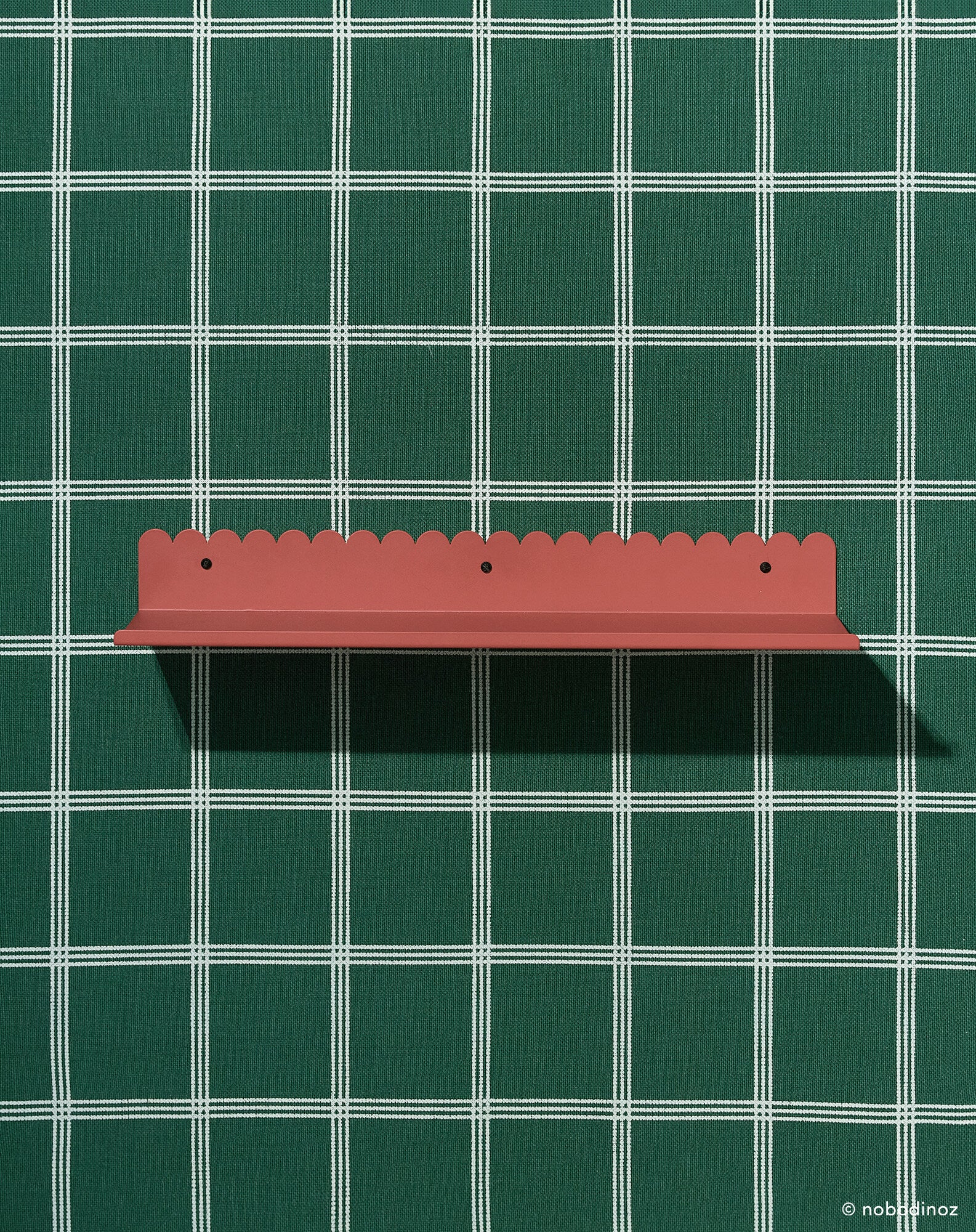 Lacquered steel wall large shelf