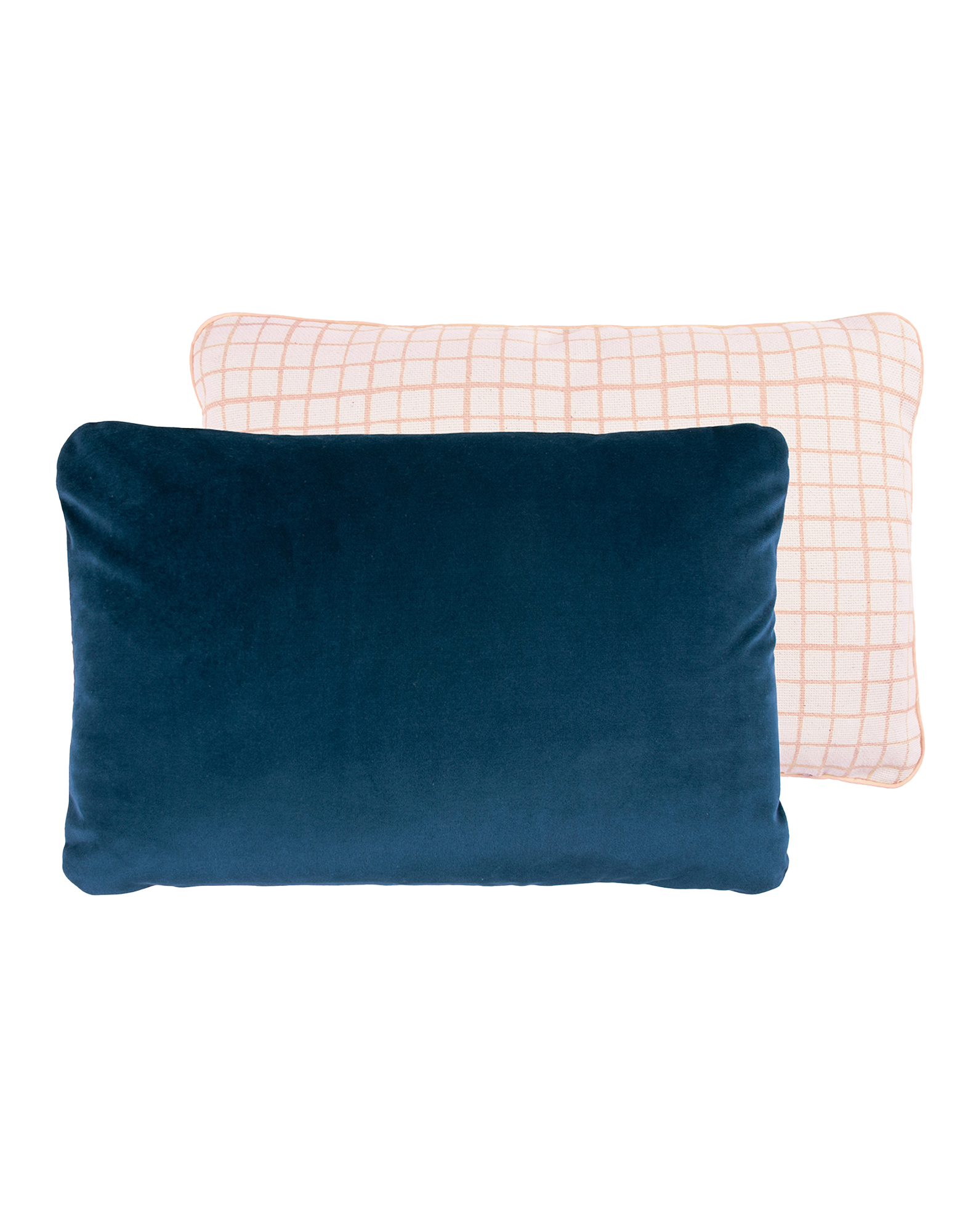 Coussin rectangulaire double-face Eco-velours
