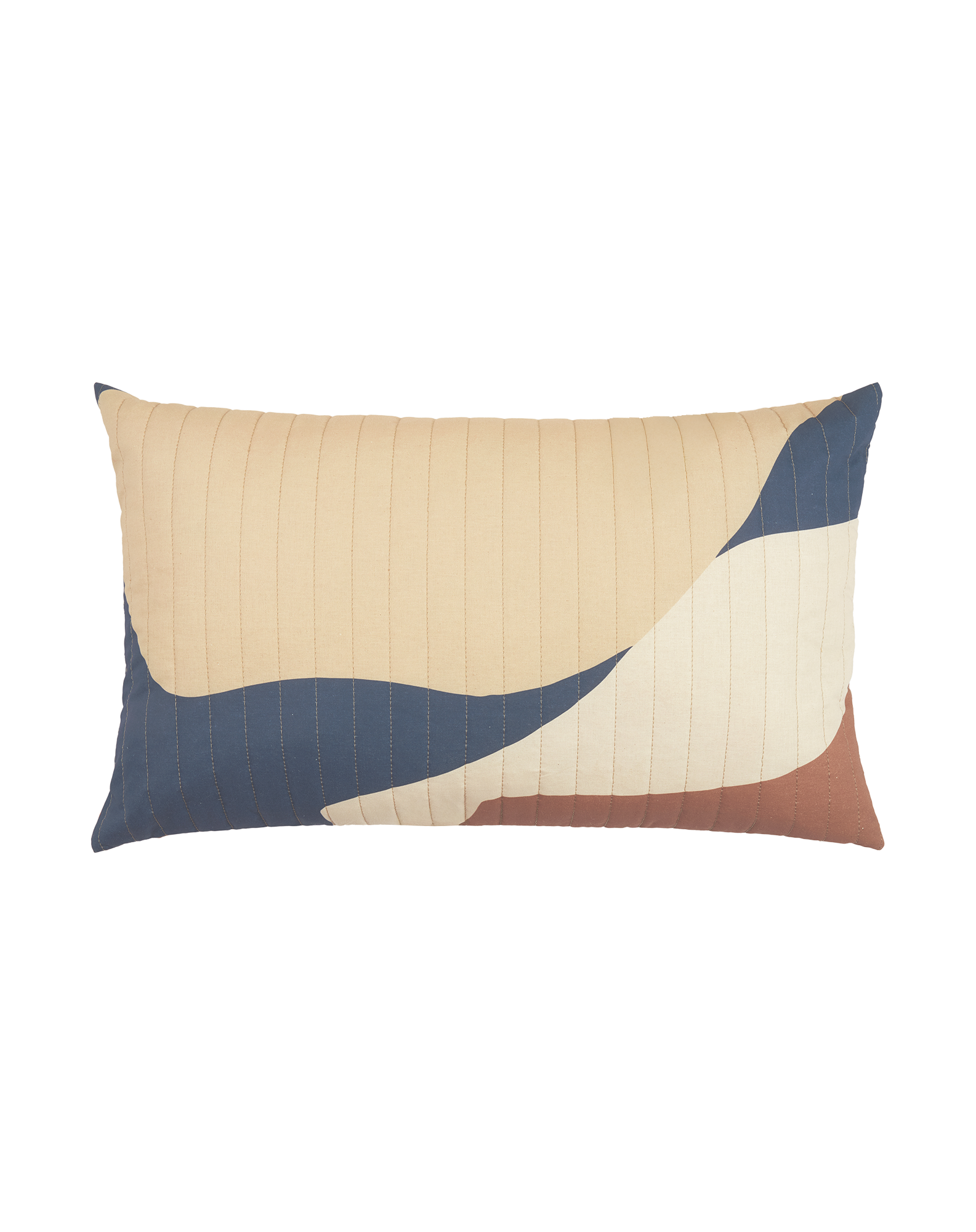 Quilted cushion Landscape