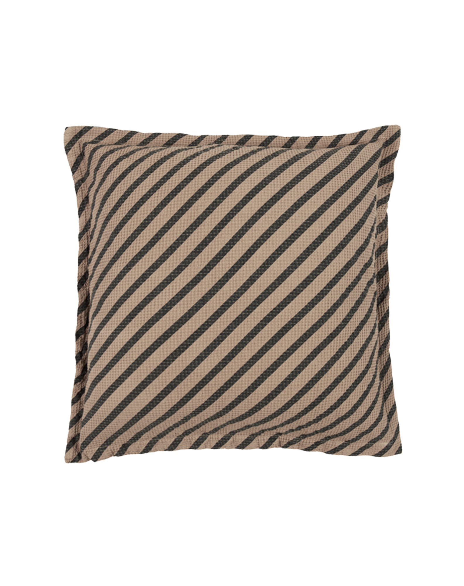 Coussin en coton lavé gauffré Landscape