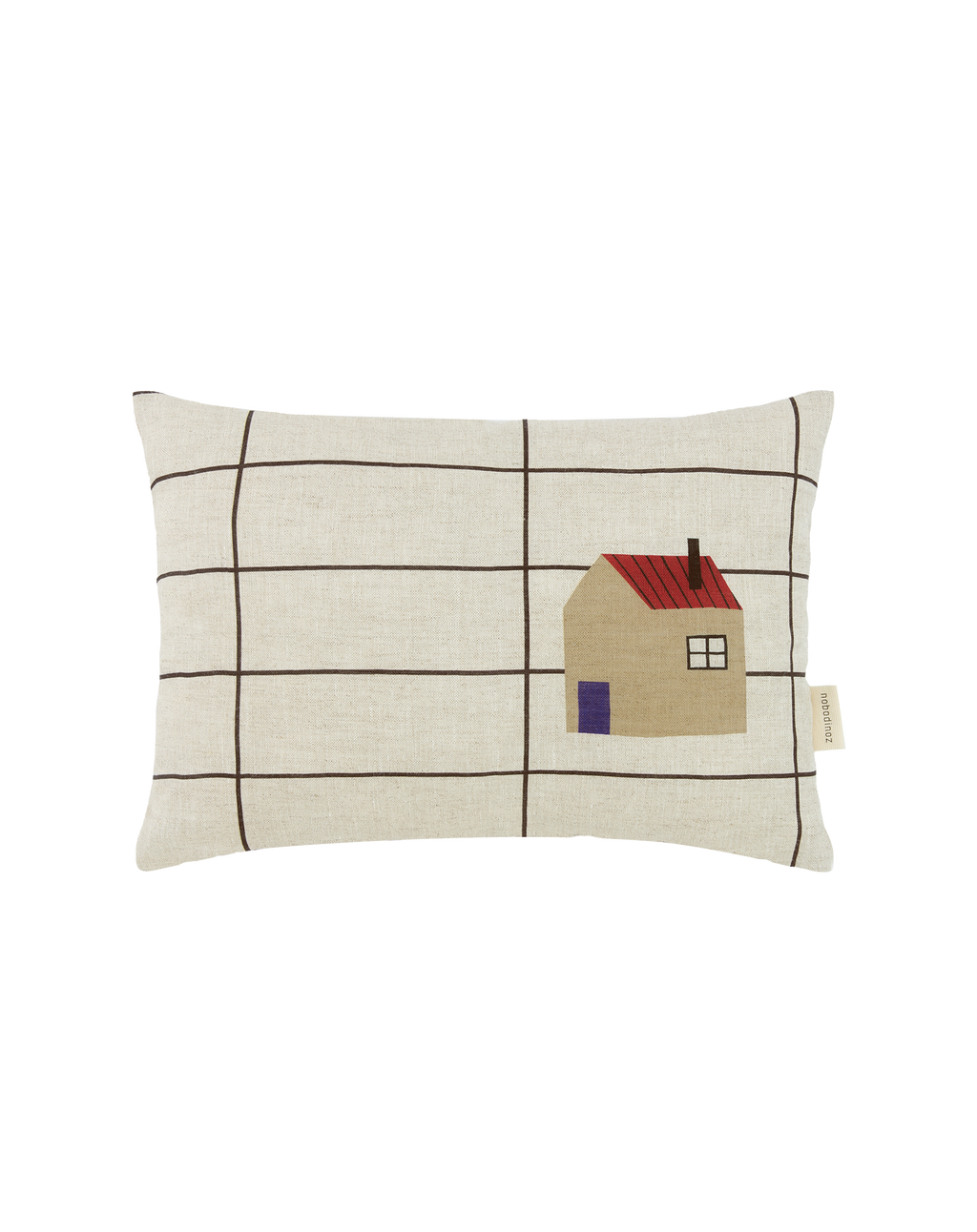 Cojín rectangular de lino francés Vibes - S