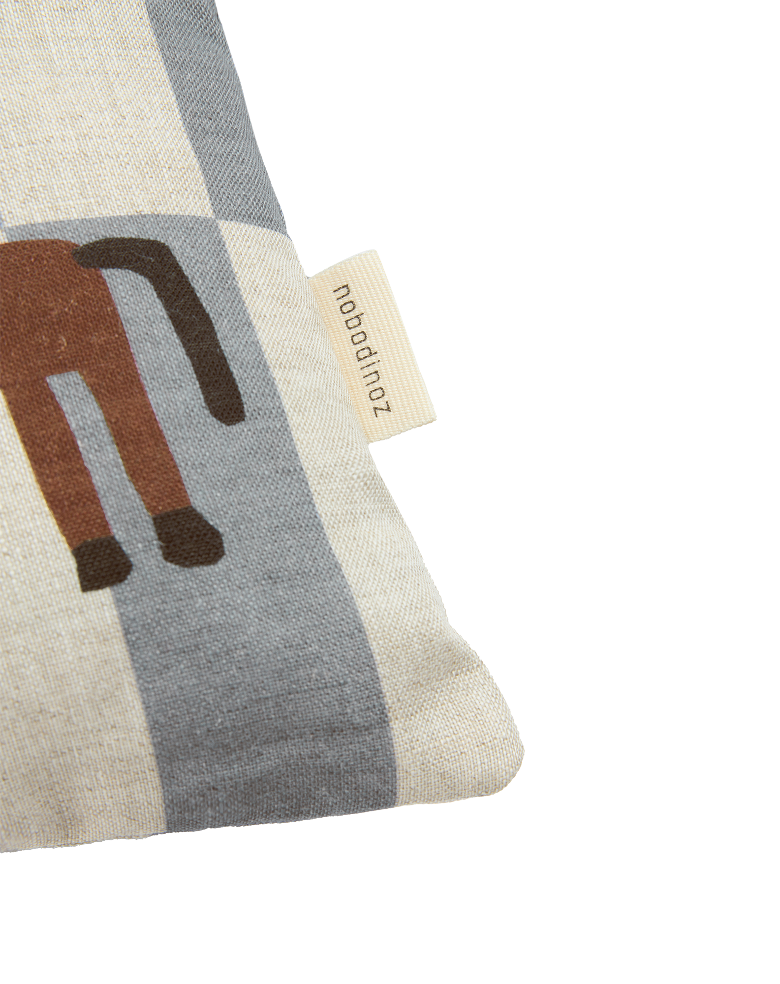 Coussin rectangulaire en lin français Vibes - S