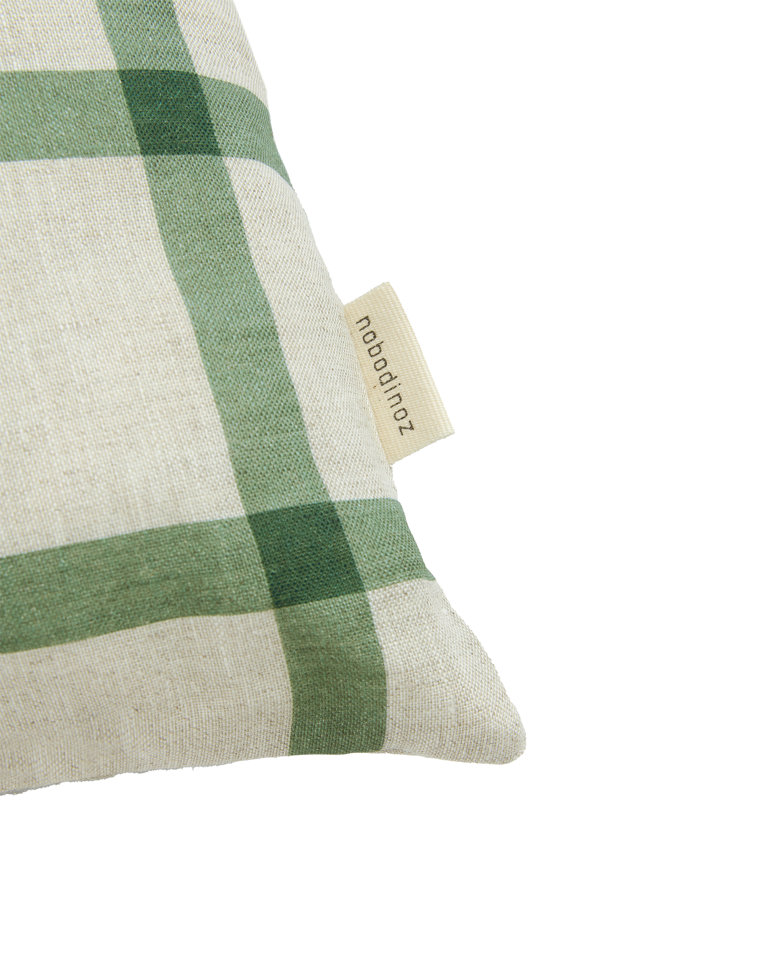 Coussin rectangulaire en lin français Vibes - M