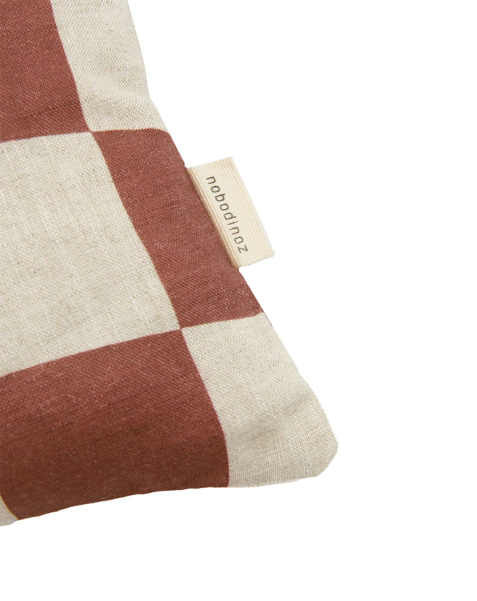 Coussin rectangulaire en lin français Vibes - S