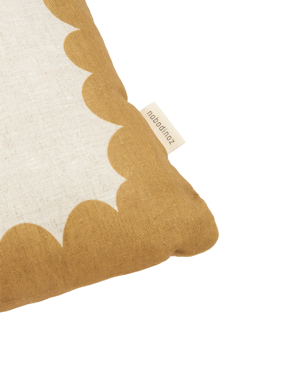 Coussin rectangulaire en lin français Vibes - L