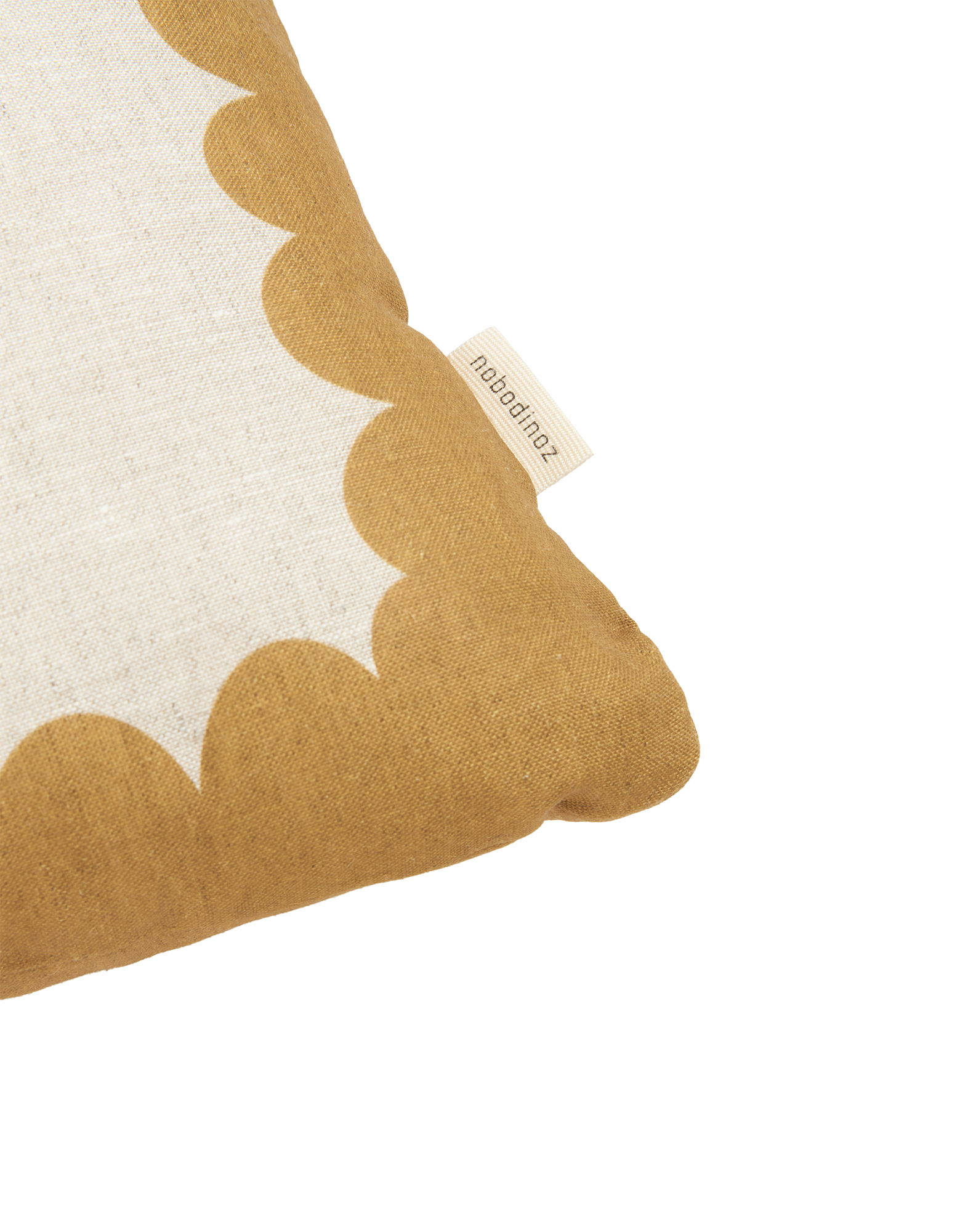 Coussin rectangulaire en lin français Vibes - L