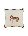 Coussin carré en lin français Vibes