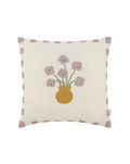 Coussin carré en lin français Vibes