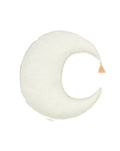 Coussin lune en lin français lavé L1N0