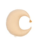 Coussin lune en lin français lavé L1N0