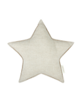 Coussin étoile en lin français lavé L1N0