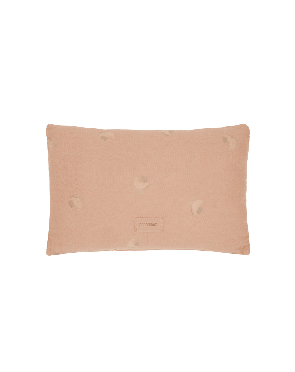 Rectangular cushion in washed double muslin Wabi-Sabi