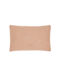 Rectangular cushion in washed double muslin Wabi-Sabi