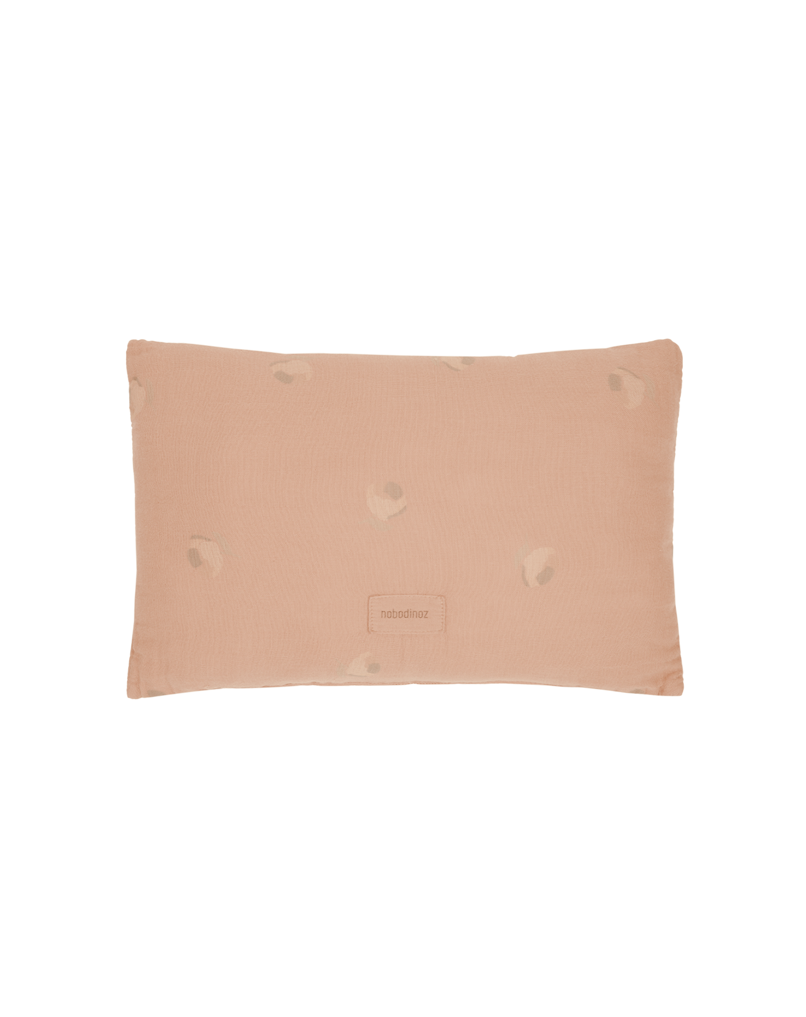 Coussin rectangulaire en double gaze de coton lavé Wabi-Sabi