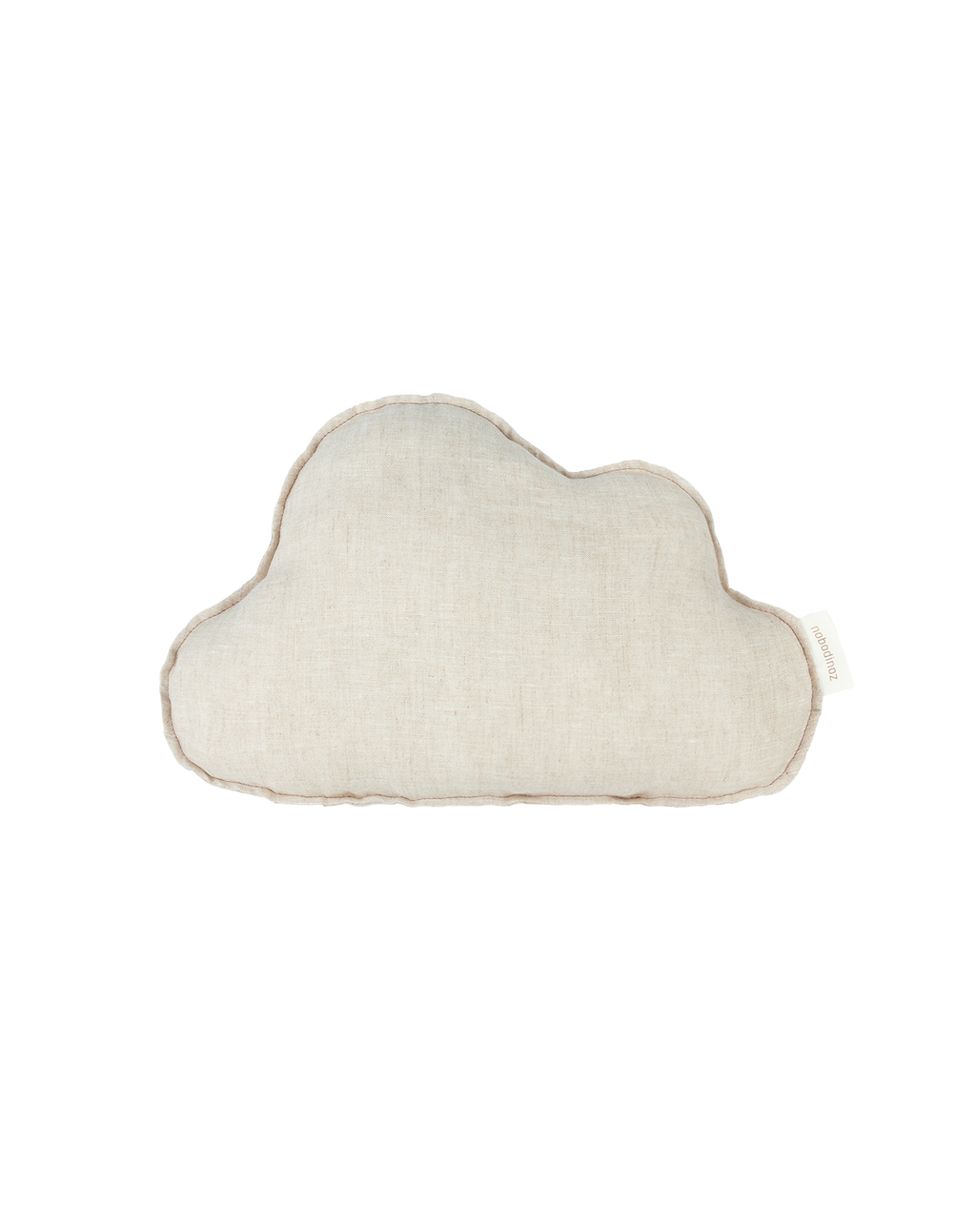 Coussin nuage en lin français lavé L1N0