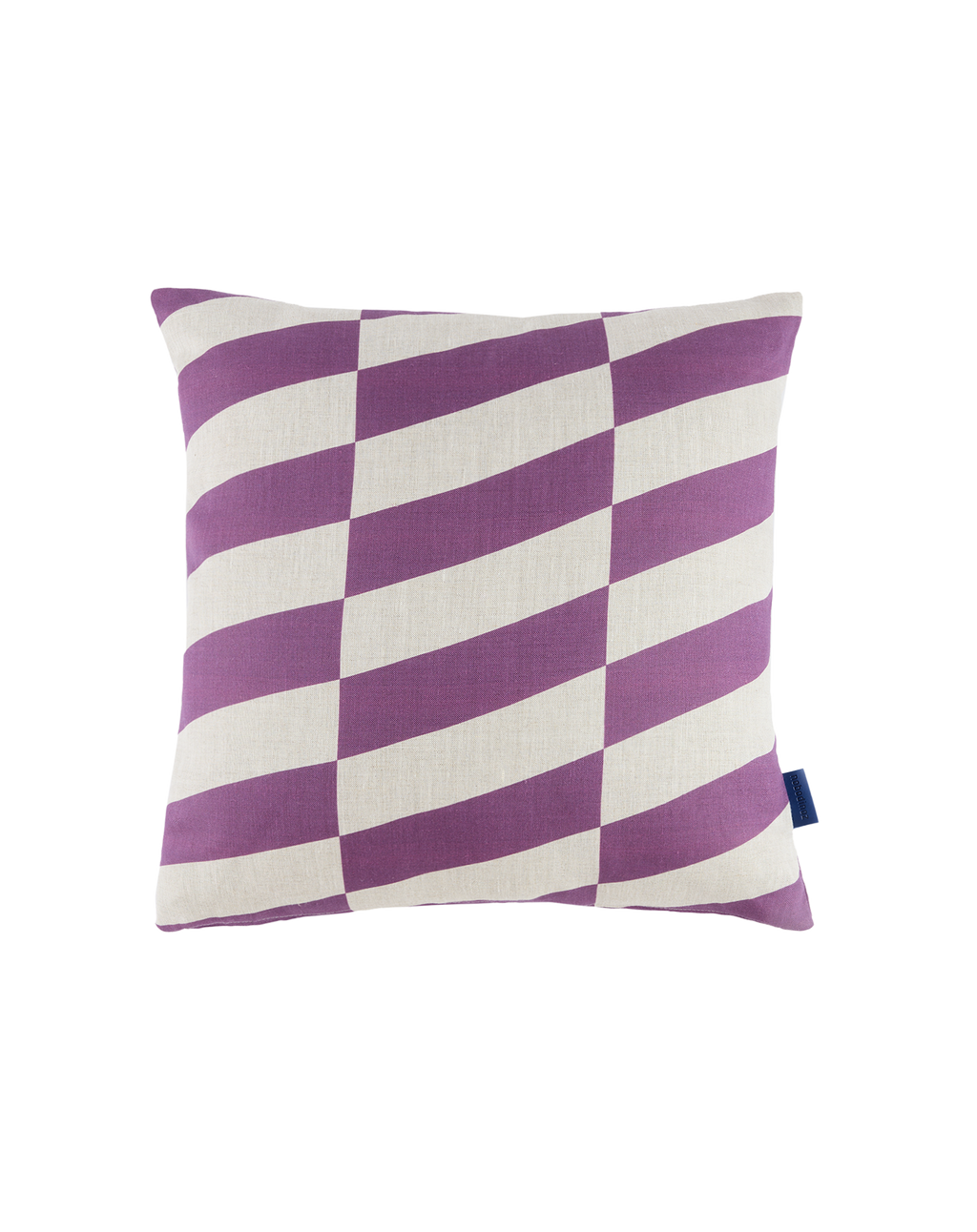 Square cushion in french linen Stanley