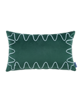 Embroidered cushion Rita Eco-velvet