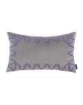 Coussin brodé Rita Eco-velours